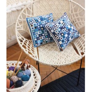 Round Metal Macramé Chair