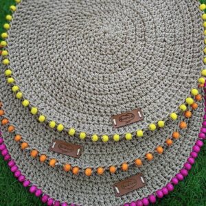 Coaster with beads - Large